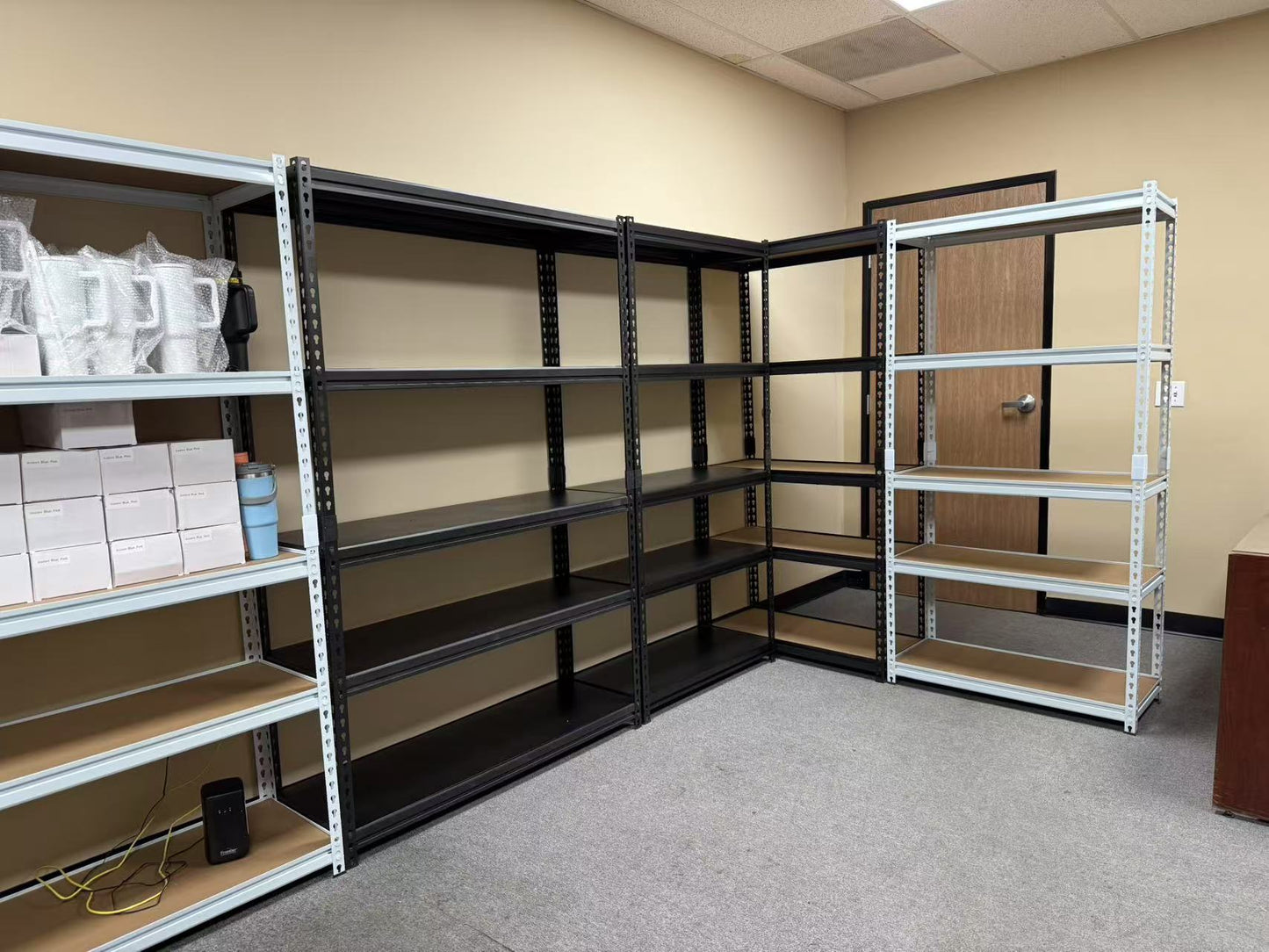 Cybertop Heavy-Duty 1830x1200x400mm Full Metal Shelving Unit 5 Tier