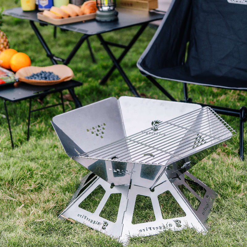 Stainless Steel Foldable Fire Pit