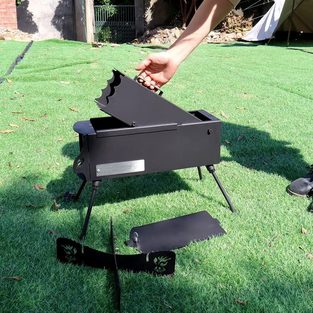 Camping Rocket Stove with Storage Bag