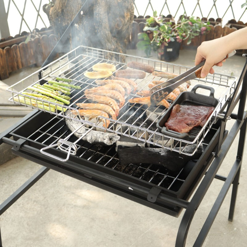 360° Rotating Charcoal Grills