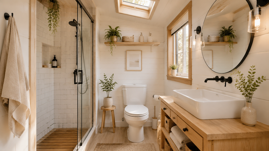 Smart Bathroom Fixtures That Maximize Comfort in a Tiny Home