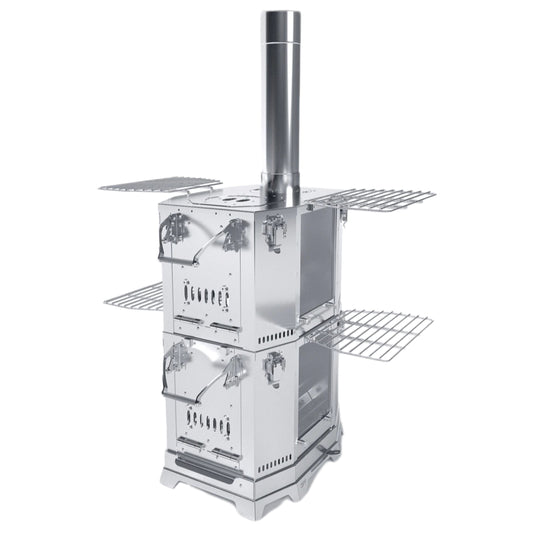 Stainless Steel Fireplace Stove